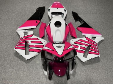 Alas Rosadas & Blancas 05-06 CBR600RR Carenado Moto