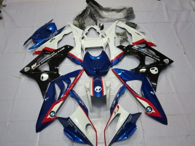 Alien Azul & Blanco 09-14 S1000RR Carenado Moto
