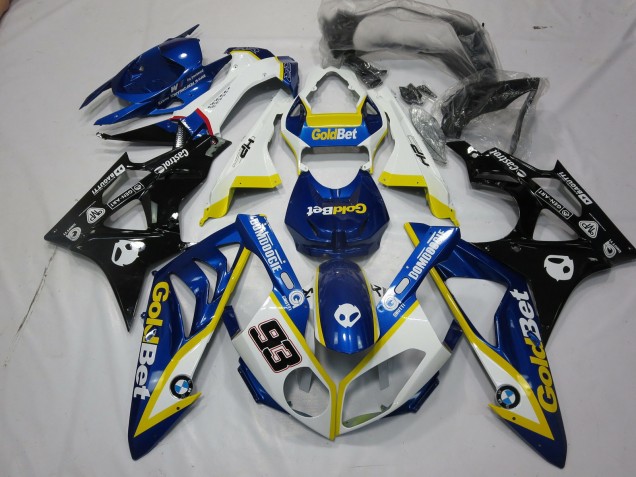 Alien Azul & Blanco 09-14 S1000RR Carenado Moto
