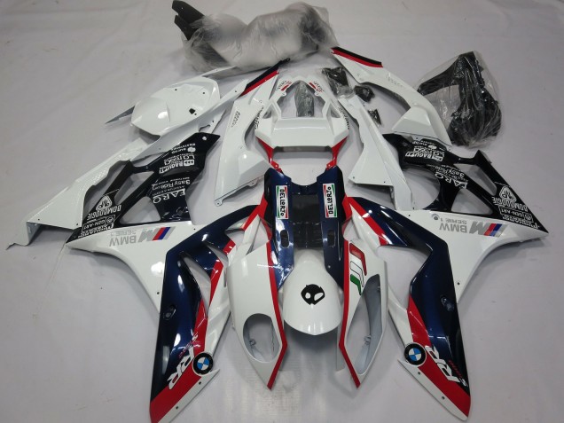 Alienígena Azul & Blanco 09-14 S1000RR Carenado Moto Alienígena Azul & Blanco 09-14 S1000RR Carenado Moto