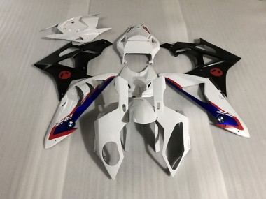 Alienígena Azul & Blanco 09-14 S1000RR Carenado Moto