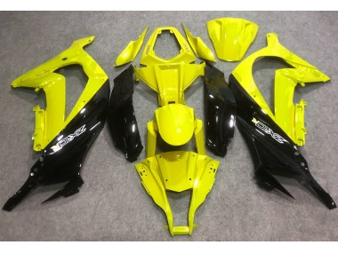 Amarillo Brillante & Negro 16-19 ZX10R Carenado Moto