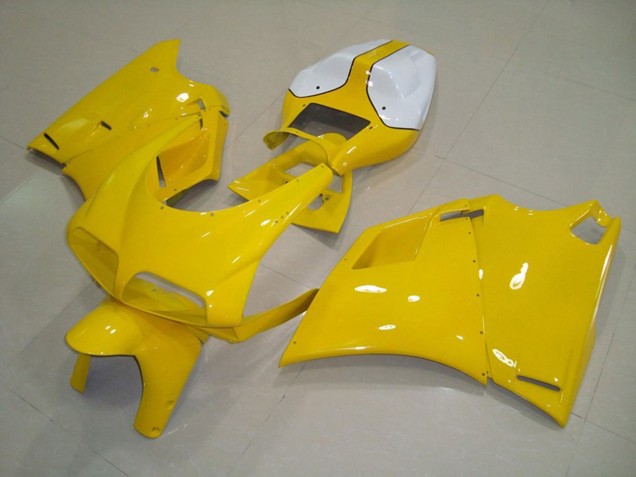 Amarillo Brillo 93-05 Ducati 996 748 916 998 Carenado Moto Amarillo Brillo 93-05 Ducati 996 748 916 998 Carenado Moto