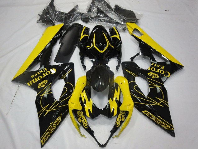 Amarillo Corona 05-06 GSXR 1000 Carenado Moto Amarillo Corona 05-06 GSXR 1000 Carenado Moto