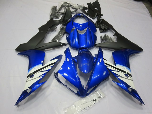 Azul & Blanco 04-06 R1 Carenado Moto Azul & Blanco 04-06 R1 Carenado Moto