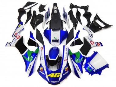 Azul & Blanco 46 15-19 R1 Carenado Moto