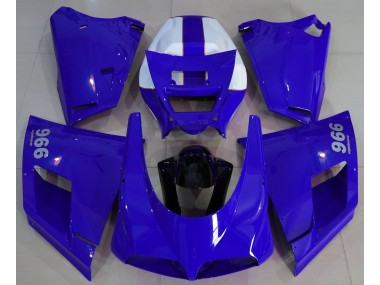 Azul Brillante 93-05 Ducati 996 748 916 998 Carenado Moto