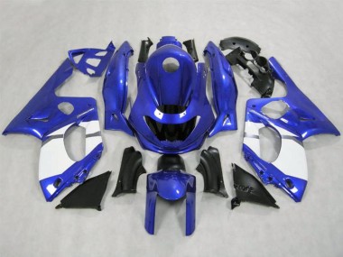Azul Brillante & Blanco 98-07 YZF600 Carenado Moto