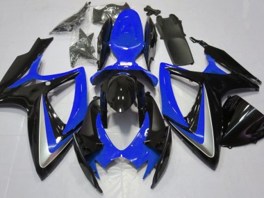 Azul Brillante Descolorido 06-07 GSXR 600-750 Carenado Moto