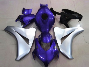Azul Brillante & Rojo 08-11 CBR1000RR Carenado Moto