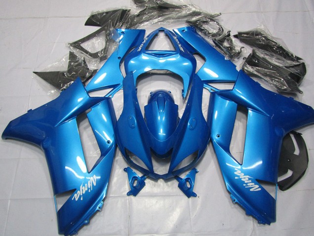 Azul Claro 07-08 ZX6R Carenado Moto Azul Claro 07-08 ZX6R Carenado Moto