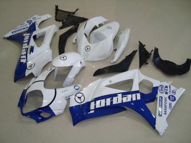 Azul Jordan 07-08 GSXR 1000 Carenado Moto