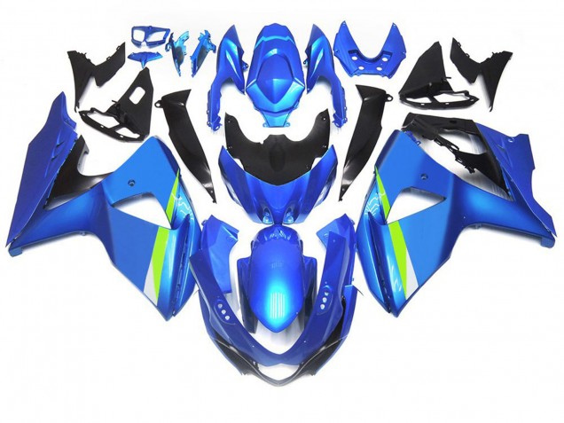 Azul Mate 09-16 GSXR 1000 Carenado Moto Azul Mate 09-16 GSXR 1000 Carenado Moto