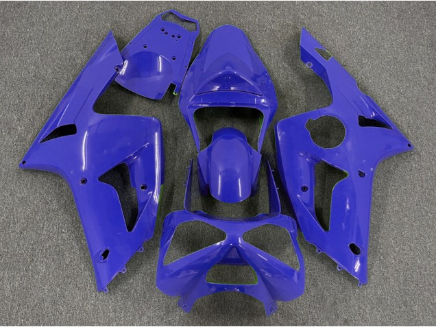 Azul Oscuro Liso 03-04 ZX6R Carenado Moto
