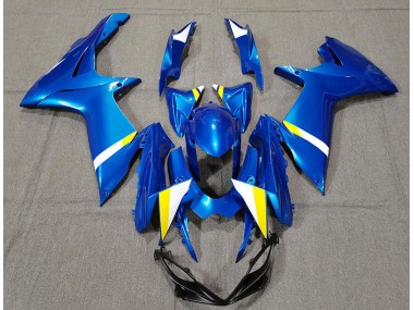Azul Personalizado 11-24 GSXR 600-750 Carenado Moto