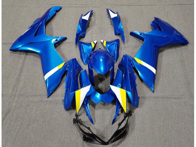 Azul Personalizado 11-24 GSXR 600-750 Carenado Moto Azul Personalizado 11-24 GSXR 600-750 Carenado Moto