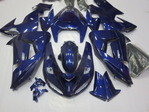 Azul Profundo 06-07 ZX10R Carenado Moto Azul Profundo 06-07 ZX10R Carenado Moto