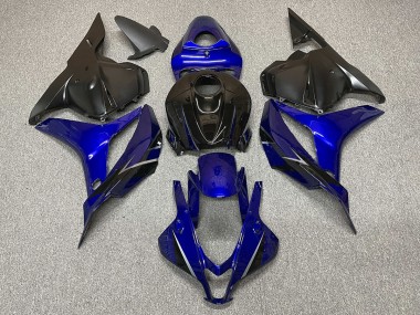 Azul Profundo Con Negro 09-12 CBR600RR Carenado Moto