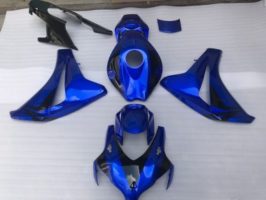 Azul Vibrante De Alto Brillo 08-11 CBR1000RR Carenado Moto
