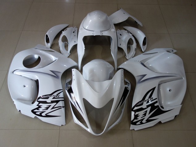 Blanco 08-20 GSXR 1300 Carenado Moto Blanco 08-20 GSXR 1300 Carenado Moto