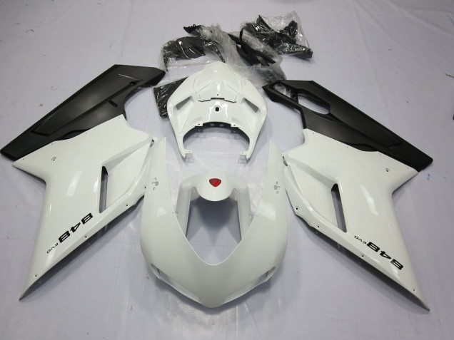 Blanco & Negro 848 07-14 Ducati 848 1098 1198 Carenado Moto