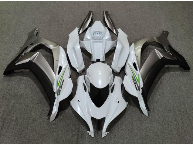 Blanco Perla & Plata 16-19 ZX10R Carenado Moto