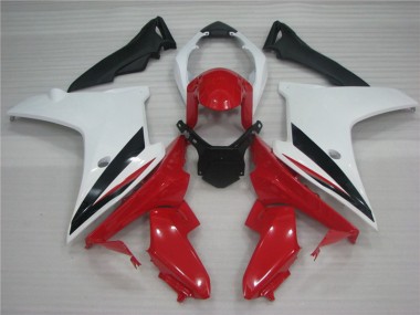 Blanco Rojo & Negro 11-12 CBR600F Carenado Moto
