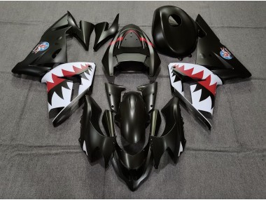 Bombardero Betty Negro Mate 04-05 ZX10R Carenado Moto