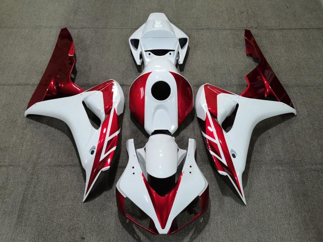Caramelo Rojo & Blanco 06-07 CBR1000RR Carenado Moto Caramelo Rojo & Blanco 06-07 CBR1000RR Carenado Moto