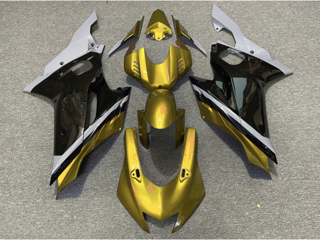 Cemento Negro & Oro 17-21 R6 Carenado Moto Cemento Negro & Oro 17-21 R6 Carenado Moto
