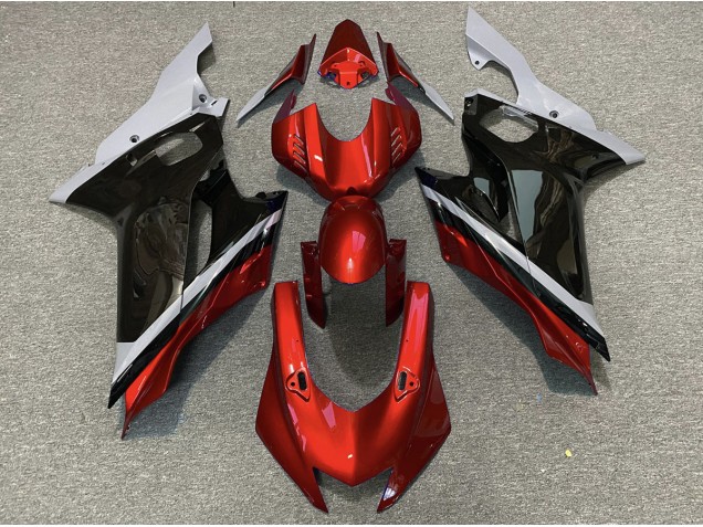 Cemento Negro & Rojo 17-21 R6 Carenado Moto Cemento Negro & Rojo 17-21 R6 Carenado Moto