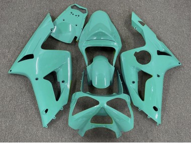 Cian Brillante Liso 03-04 ZX6R Carenado Moto