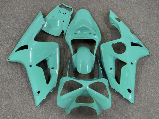 Cian Brillante Liso 03-04 ZX6R Carenado Moto