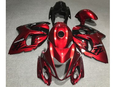 Color Rojo Oscuro 08-20 GSXR 1300 Carenado Moto