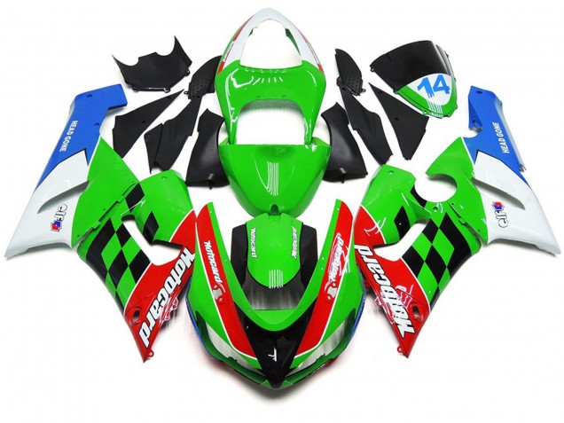 Cuadro Multicolor 05-06 ZX6R Carenado Moto Cuadro Multicolor 05-06 ZX6R Carenado Moto