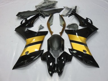 Diseño Cbr Negro Dorado 11-12 CBR600F Carenado Moto