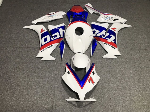 Diseño De Carreras Blanco 12-16 CBR1000RR Carenado Moto Diseño De Carreras Blanco 12-16 CBR1000RR Carenado Moto