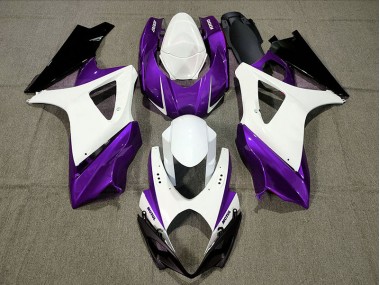 Diseño Personalizado Morado 07-08 GSXR 1000 Carenado Moto