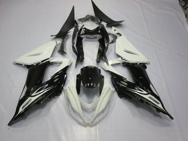 En Blanco & Negro 13-18 ZX6R Carenado Moto En Blanco & Negro 13-18 ZX6R Carenado Moto