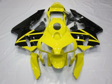 Estilo Amarillo & Negro OEM 03-04 CBR600RR Carenado Moto