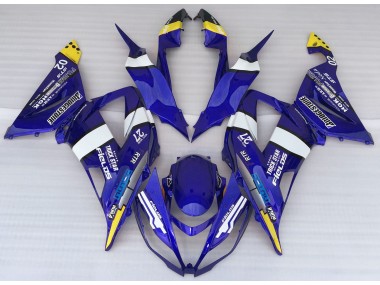 Estilo Azul 13-18 ZX6R Carenado Moto