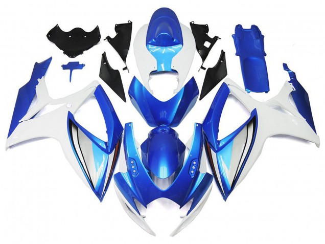 Estilo Azul Claro & Azul Intenso OEM 06-07 GSXR 600-750 Carenado Moto