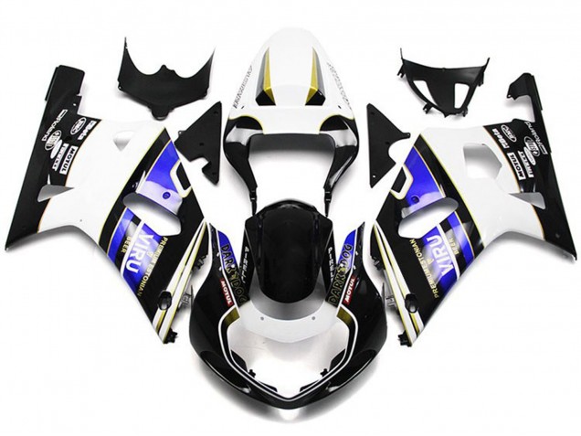 Estilo Brillante VIRU 01-03 GSXR 600-750 Carenado Moto Estilo Brillante VIRU 01-03 GSXR 600-750 Carenado Moto