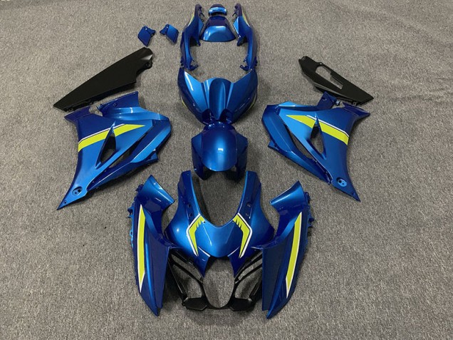 Estilo Común Azul 17-23 GSXR 1000 Carenado Moto