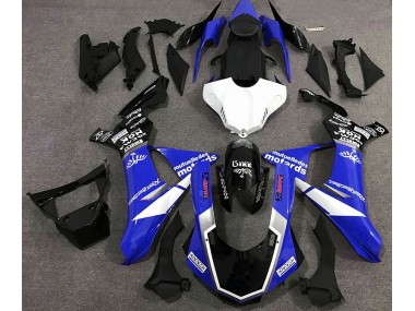 Estilo De Logotipo Azul Brillante 15-19 R1 Carenado Moto