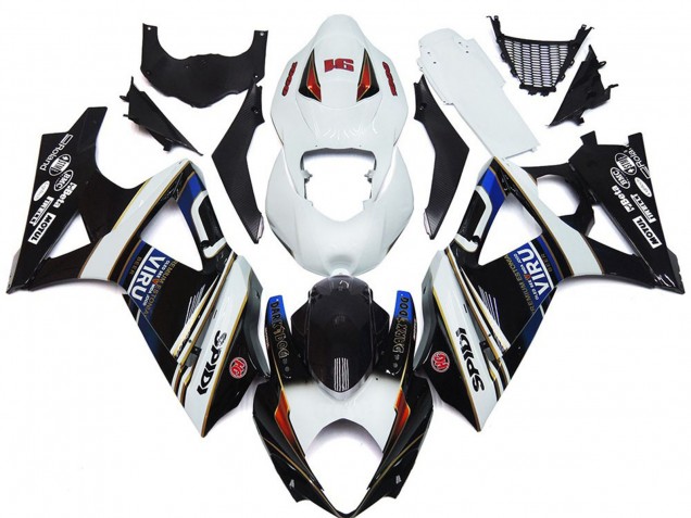 Estilo Personalizado VIRU 07-08 GSXR 1000 Carenado Moto