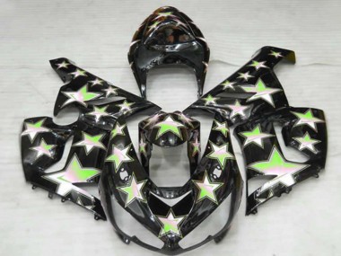 Estrella Verde 05-06 ZX6R Carenado Moto