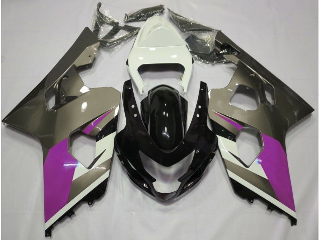 Gris Brillante 04-05 GSXR 600-750 Carenado Moto Gris Brillante 04-05 GSXR 600-750 Carenado Moto