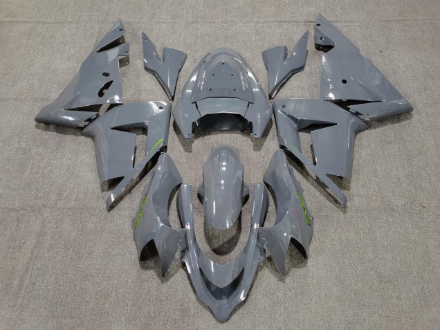 Gris Brillante & Verde 04-05 ZX10R Carenado Moto