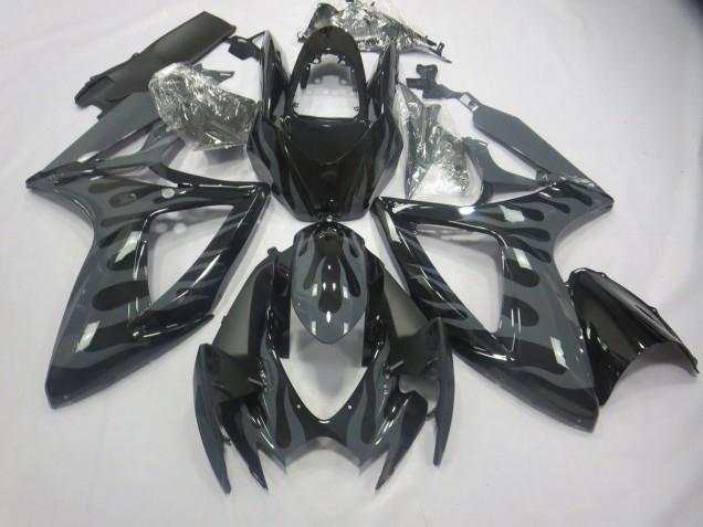 Gris Llama 06-07 GSXR 600-750 Carenado Moto Gris Llama 06-07 GSXR 600-750 Carenado Moto